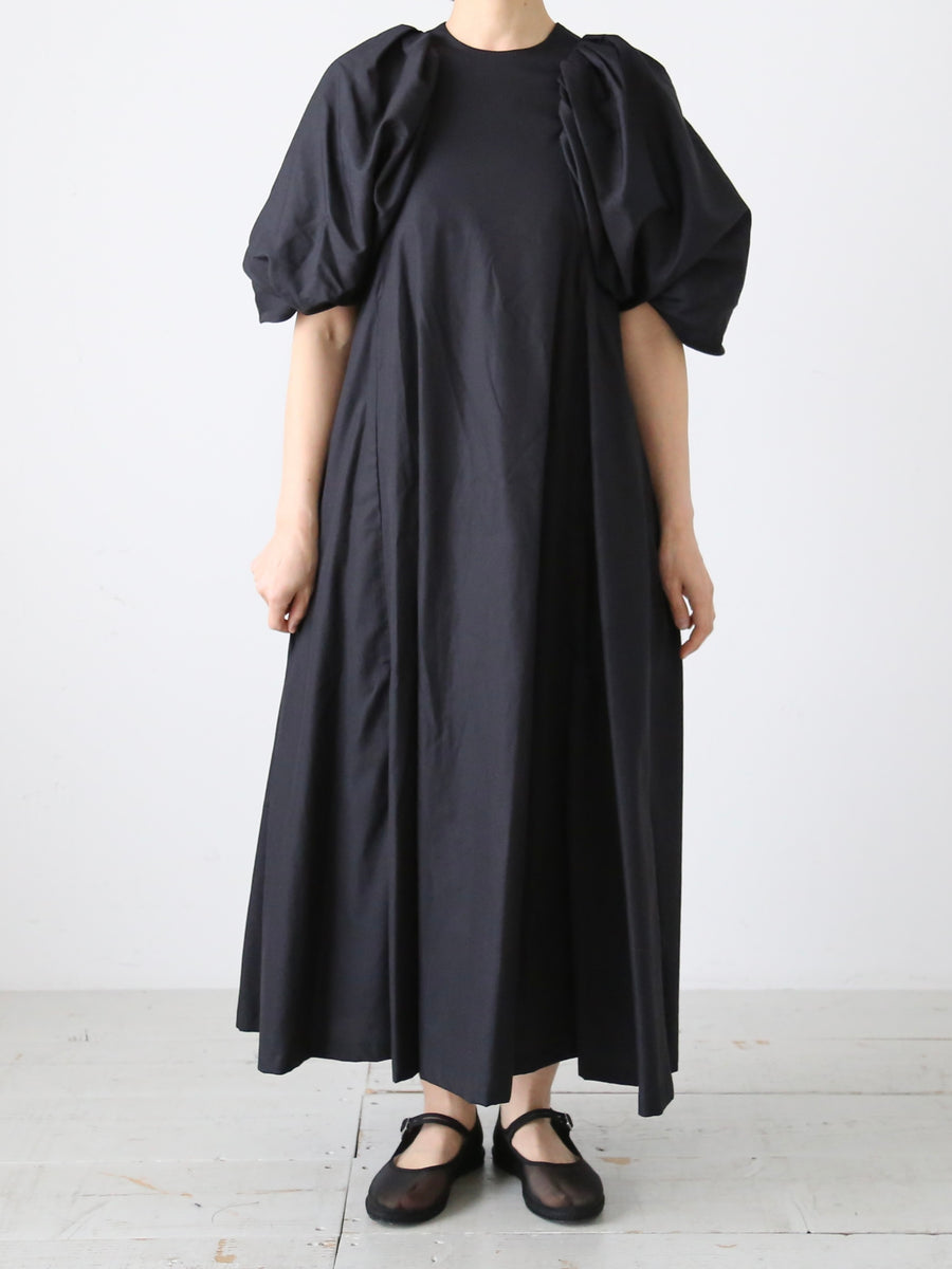 noir kei ninomiya 綿ブロードワンピース [3M-O010-051] – CREER