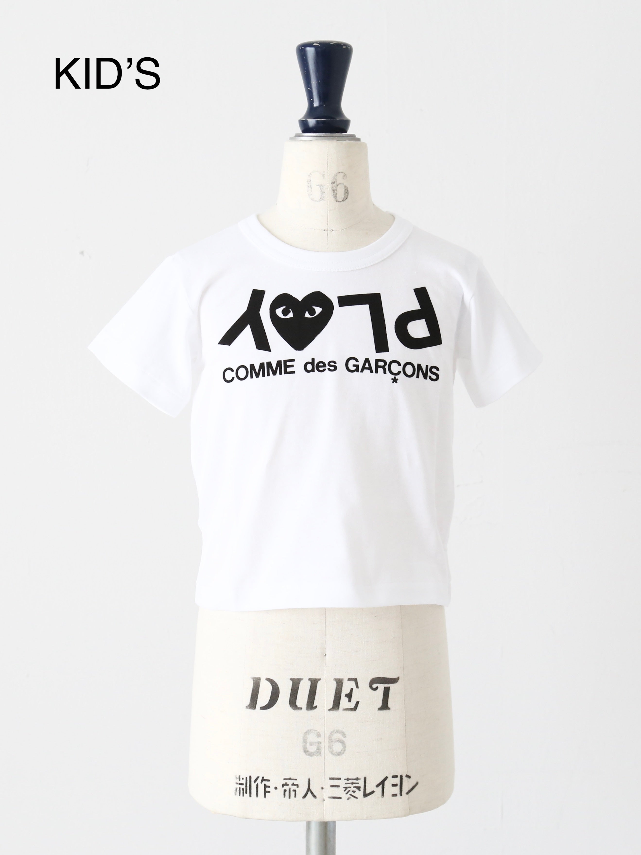 PLAY COMME des GARCONS キッズロゴTシャツ [AZ-T567-100] – CREER