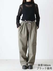 enrica レースニットプルオーバー [KNIT214]