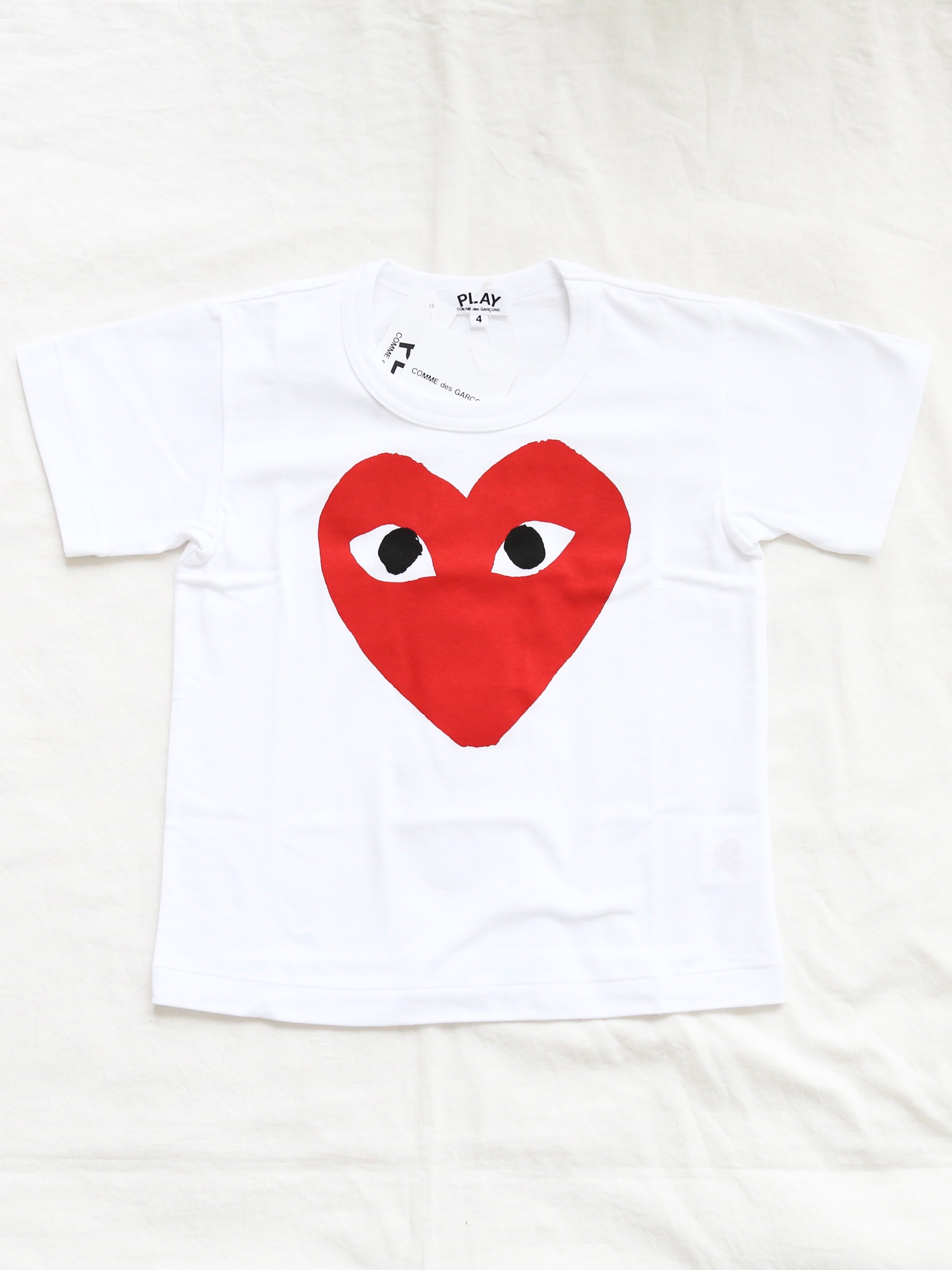 PLAY COMME des GARCONS キッズTシャツ [AZ-T661-100] – CREER