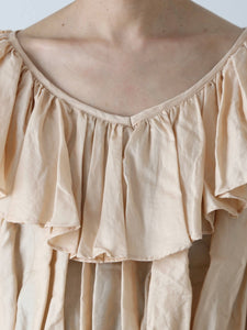 enrica コットンフリルブラウス [BLOUSE141]