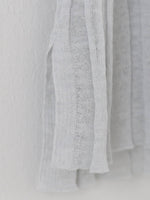 画像をギャラリービューアに読み込む, enrica リネン変形リブトップス [KNIT232]
