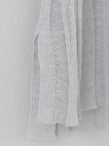 enrica リネン変形リブトップス [KNIT232]