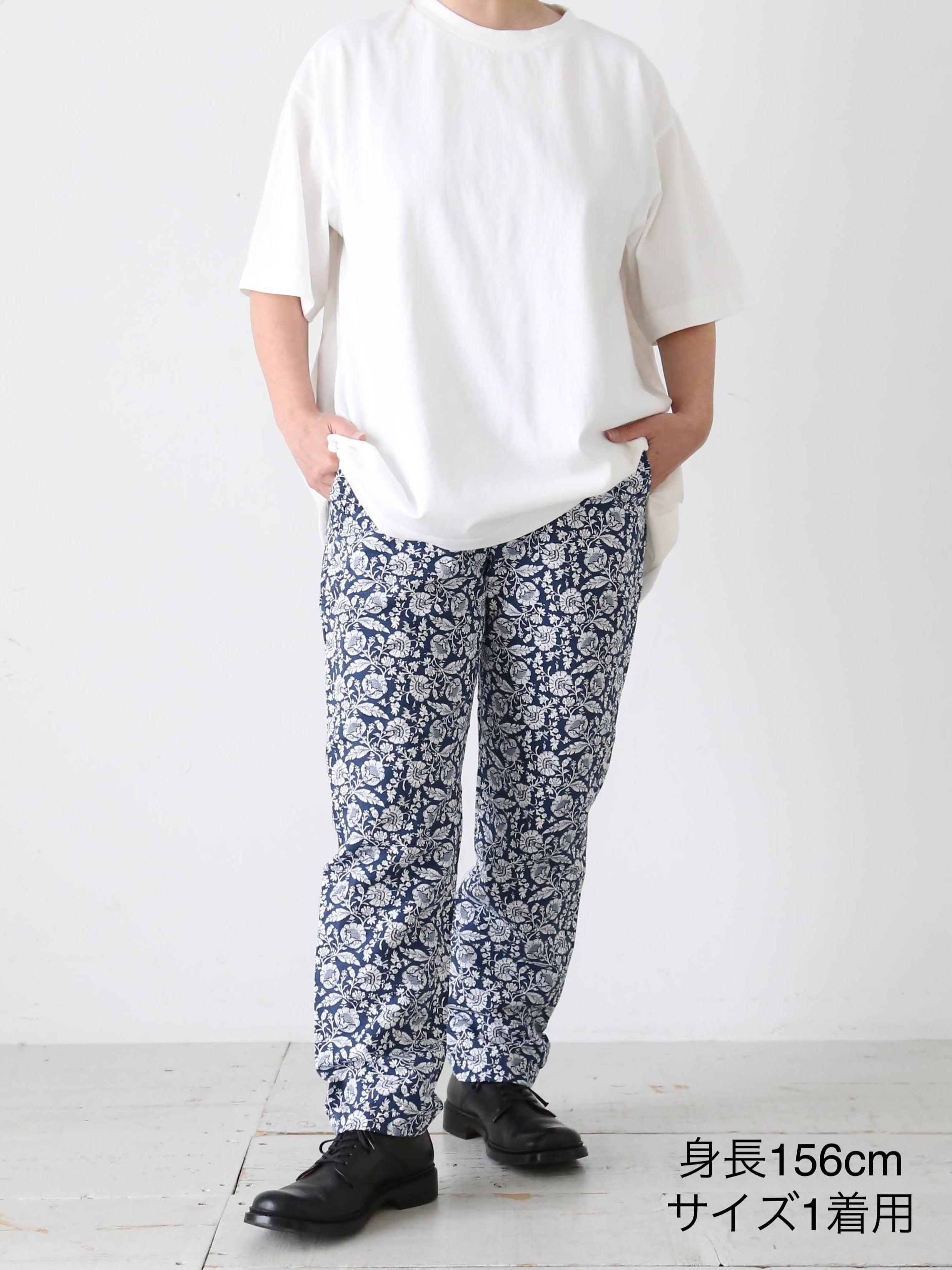 Vlas Blomme イージーテーパードパンツ[13542801]