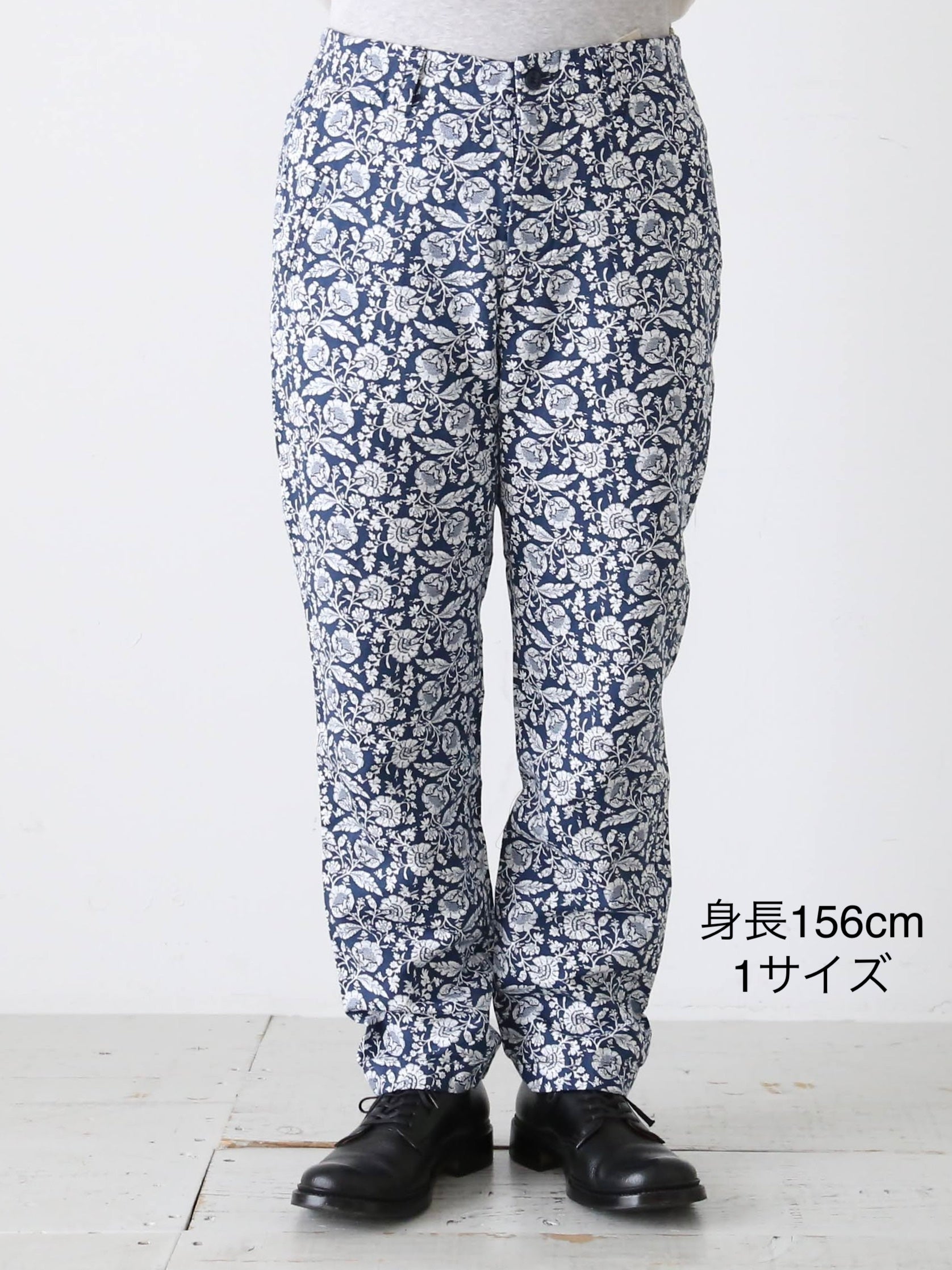 Vlas Blomme イージーテーパードパンツ[13542801]