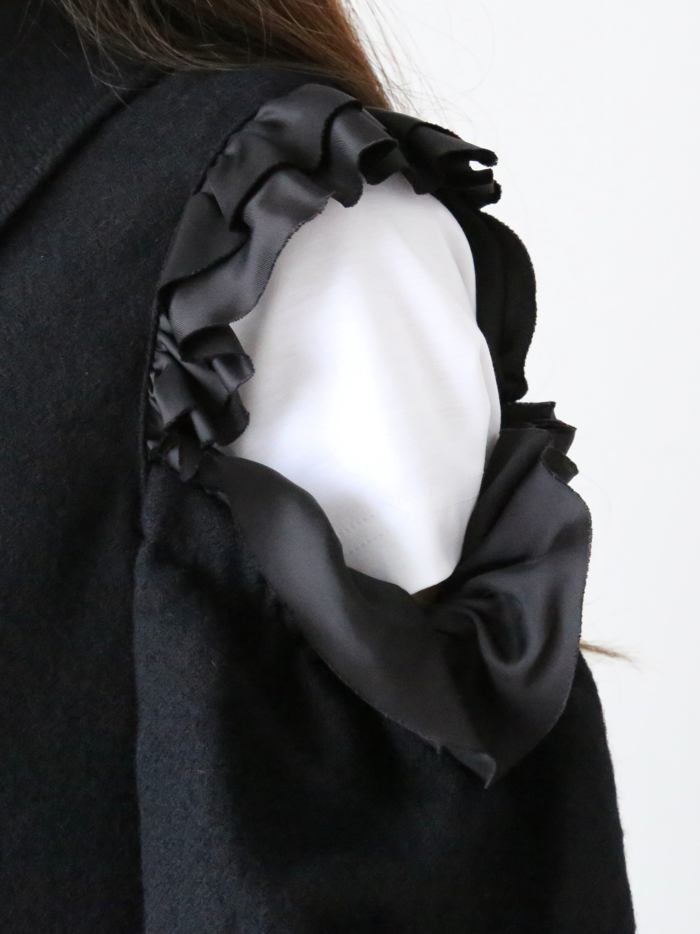 noir kei ninomiya 縮絨ウールジャケット [3N-J006-051]