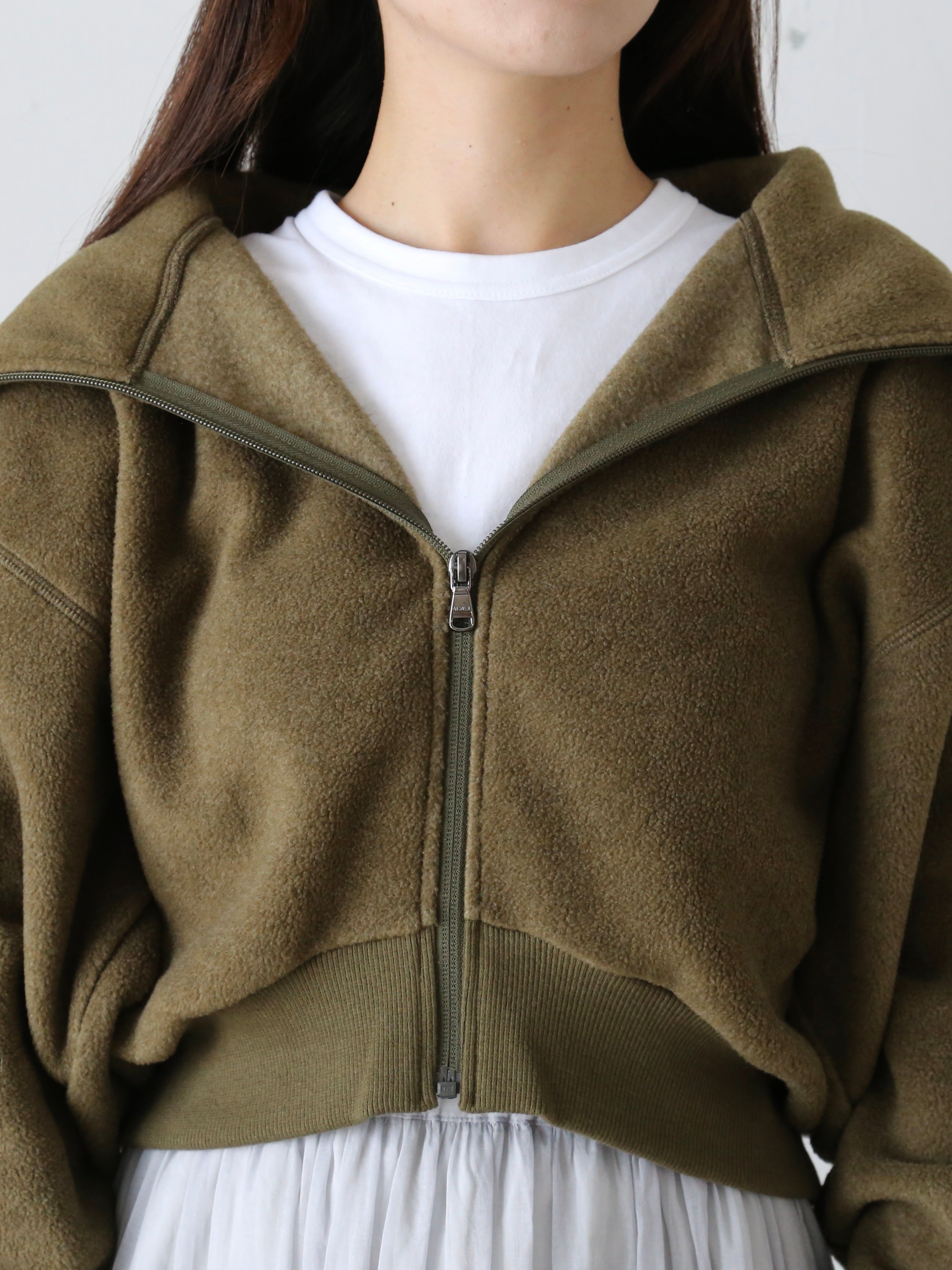 ALWEL フリースクロップトジャケット [FLEECE-9]