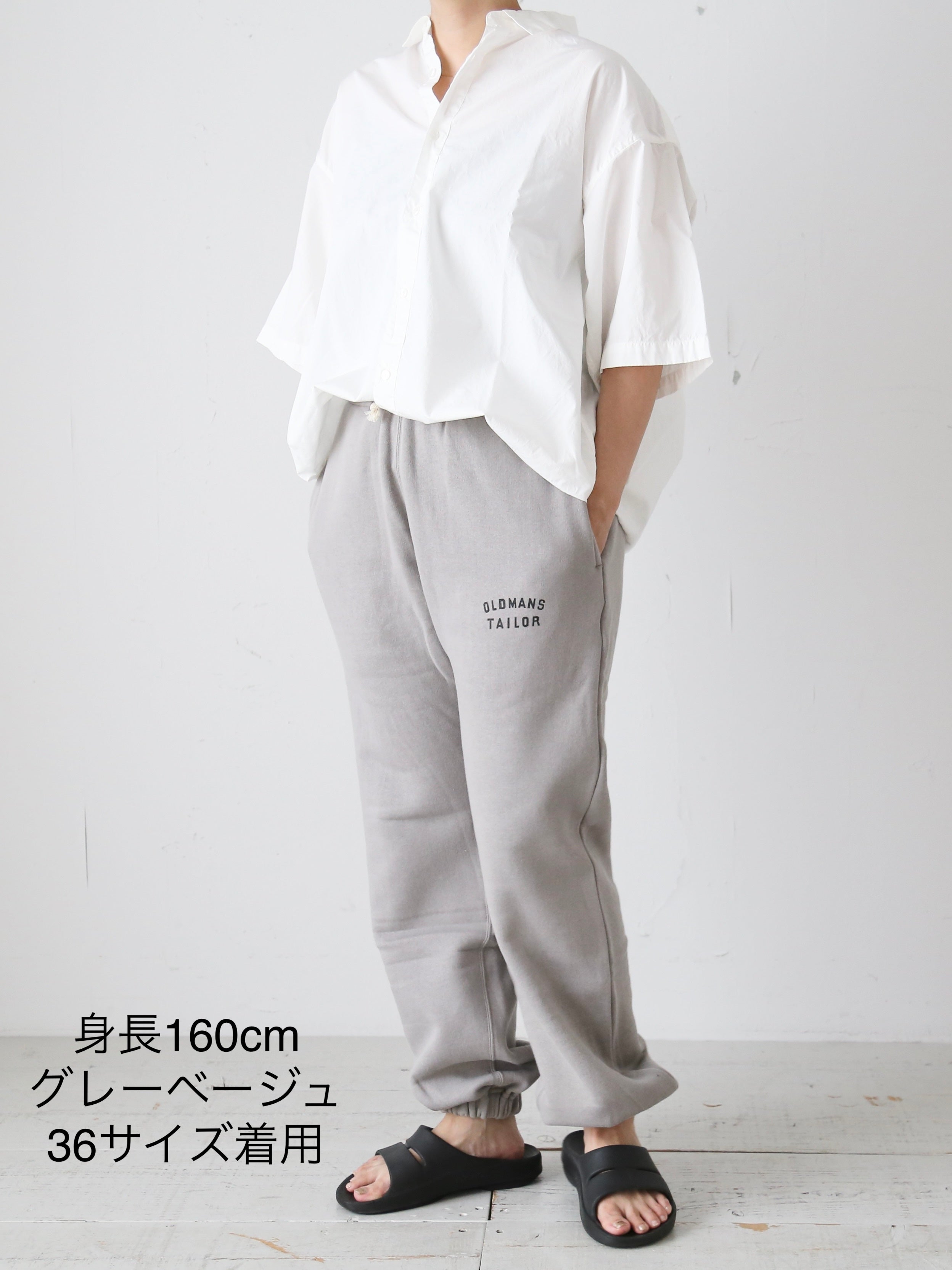 OLDMAN'S TAILOR OMTラバープリントスウェットパンツ [1175][1176]