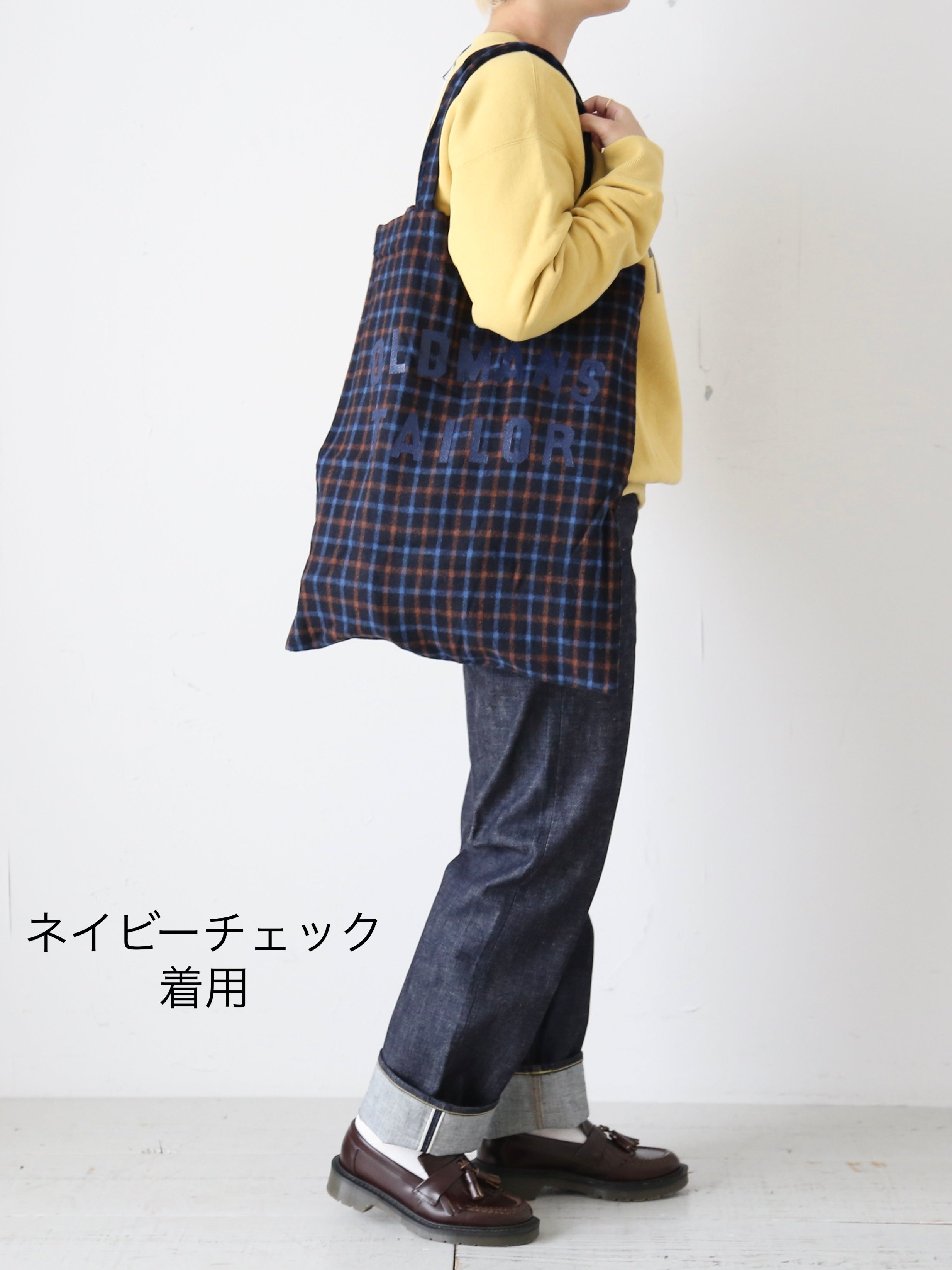 OLDMAN'S TAILOR OMTプリントトートバッグ [1181]