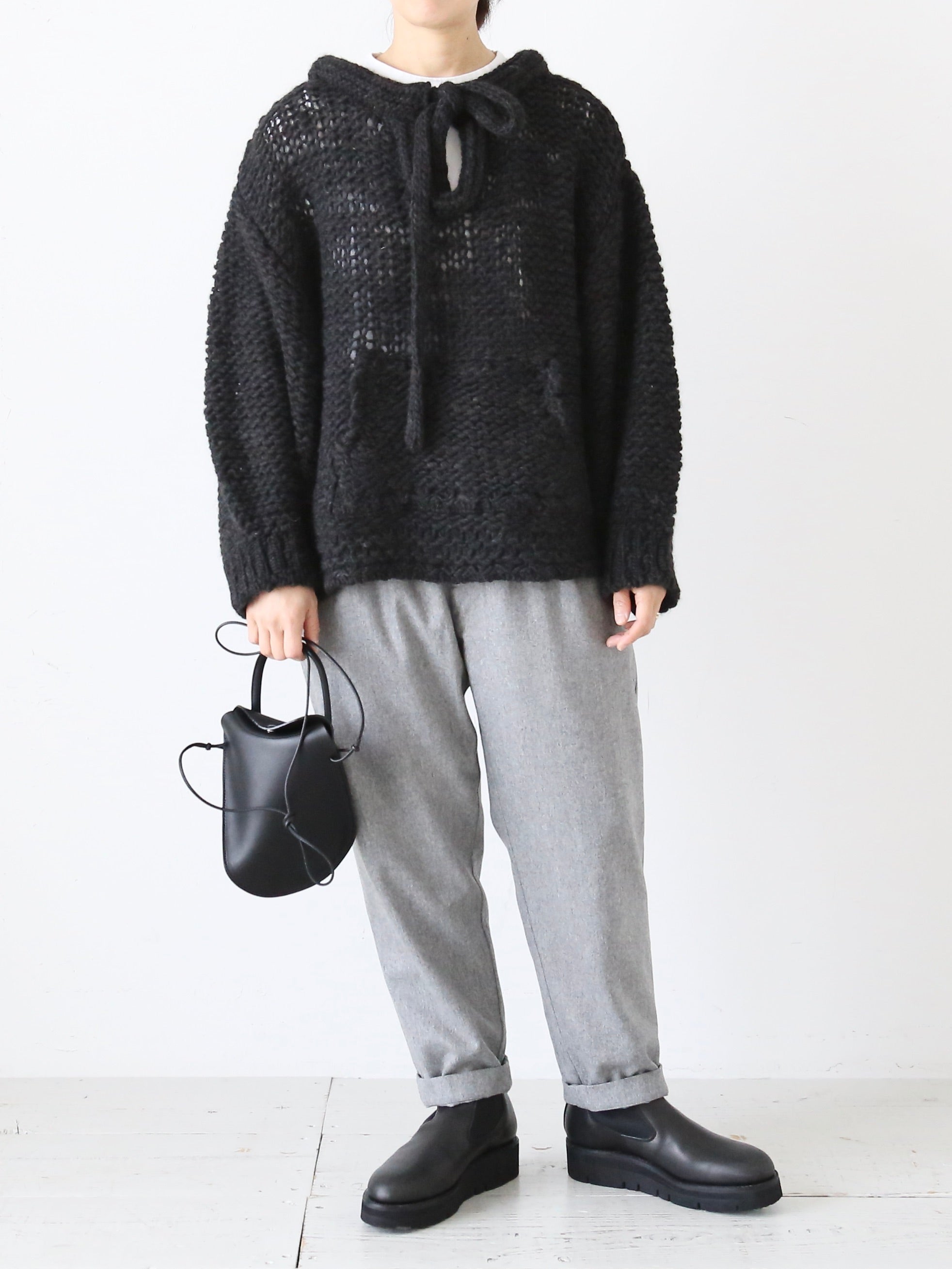 enrica ロウウールプルオーバー [KNIT215]