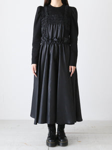 noir kei ninomiya エステルツイルワンピース [3N-O003-051]