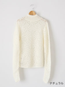 enrica レースニットプルオーバー [KNIT214]