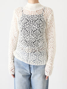 enrica レースニットプルオーバー [KNIT214]