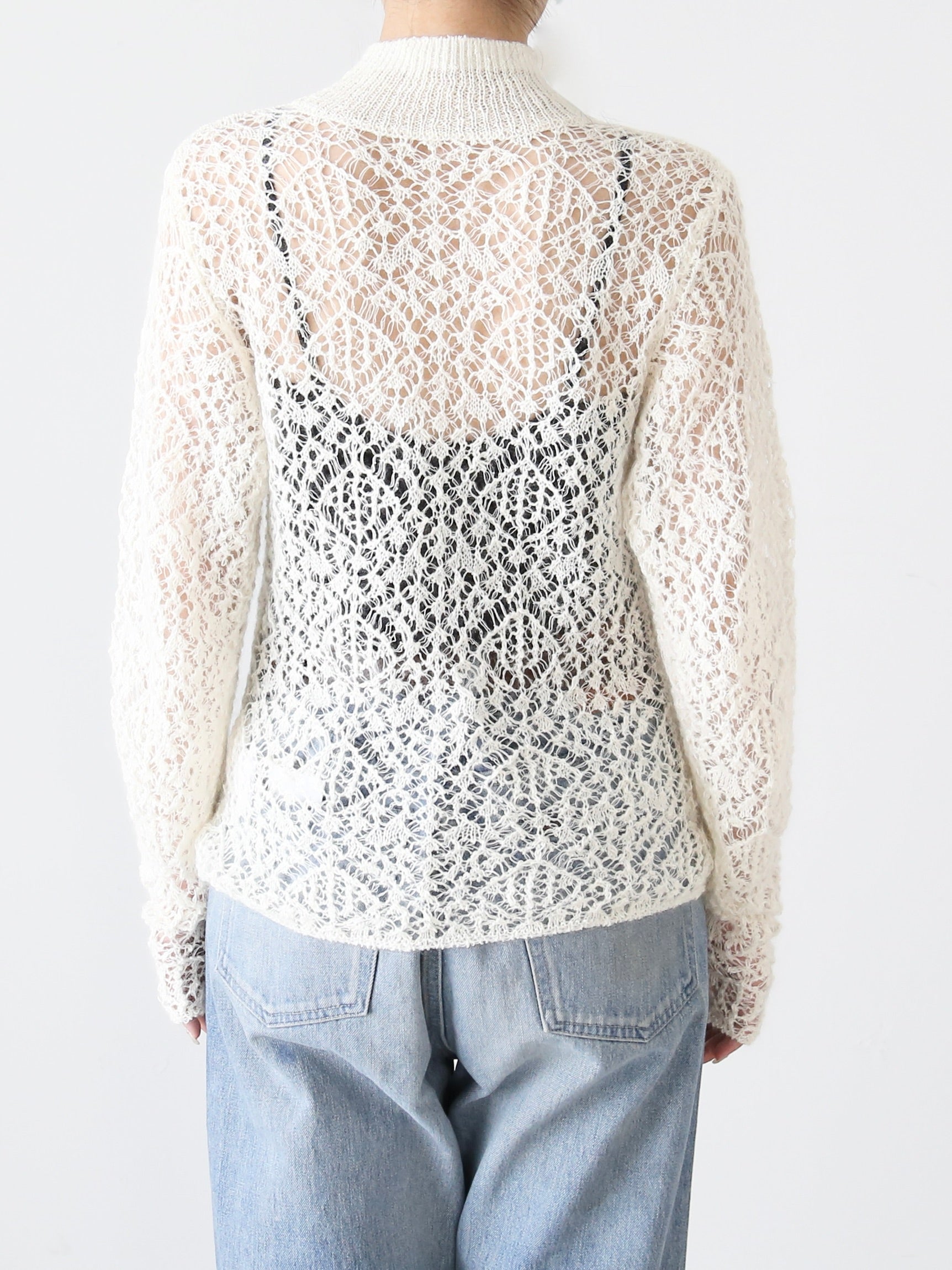 enrica レースニットプルオーバー [KNIT214]