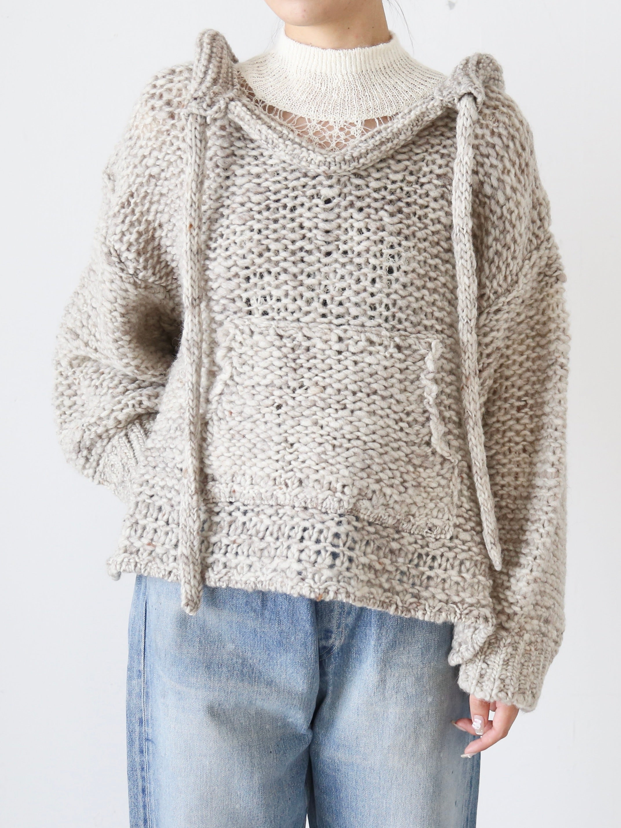 enrica レースニットプルオーバー [KNIT214]