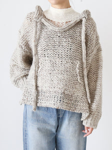 enrica レースニットプルオーバー [KNIT214]