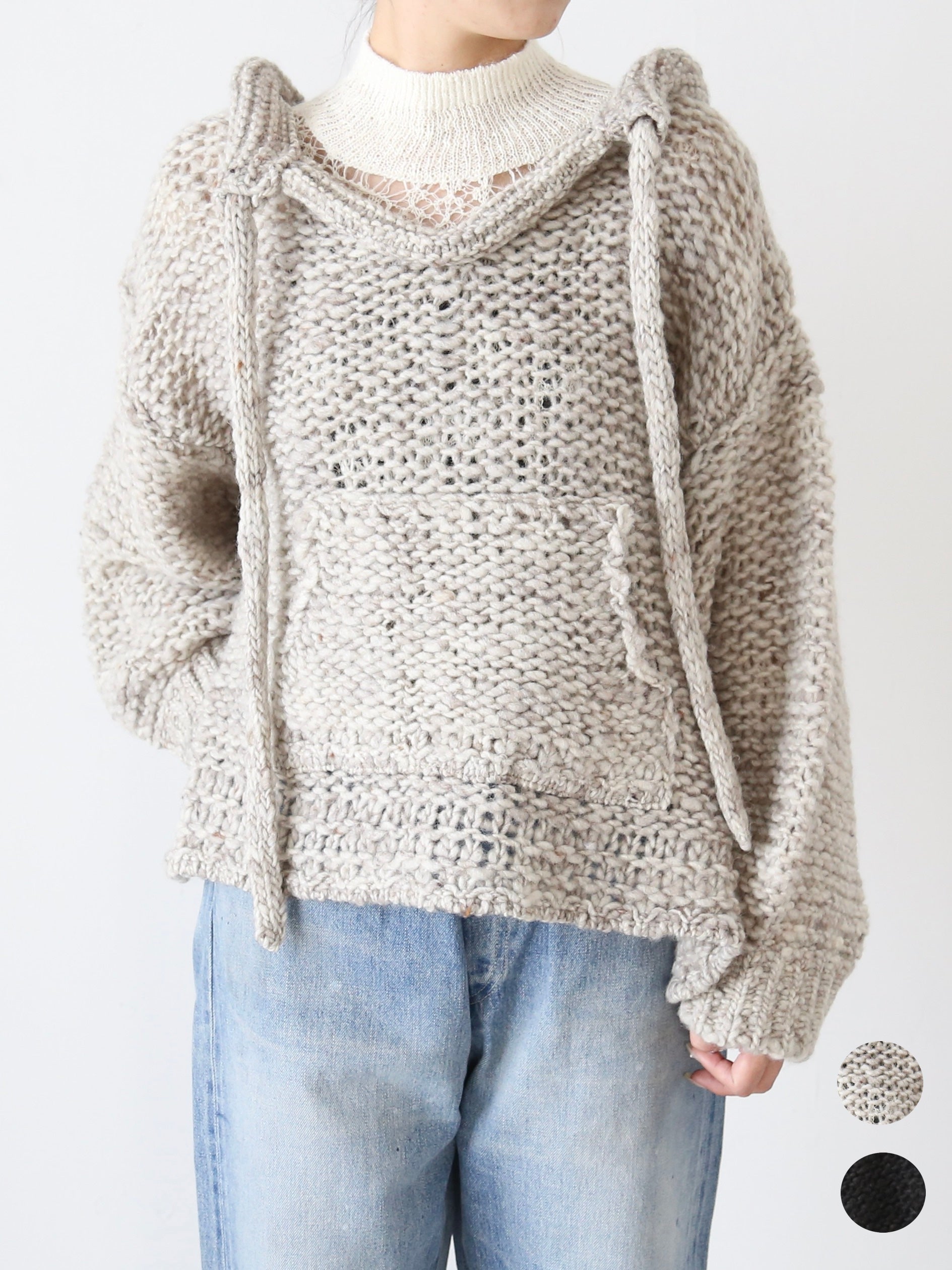 enrica ロウウールプルオーバー [KNIT215]