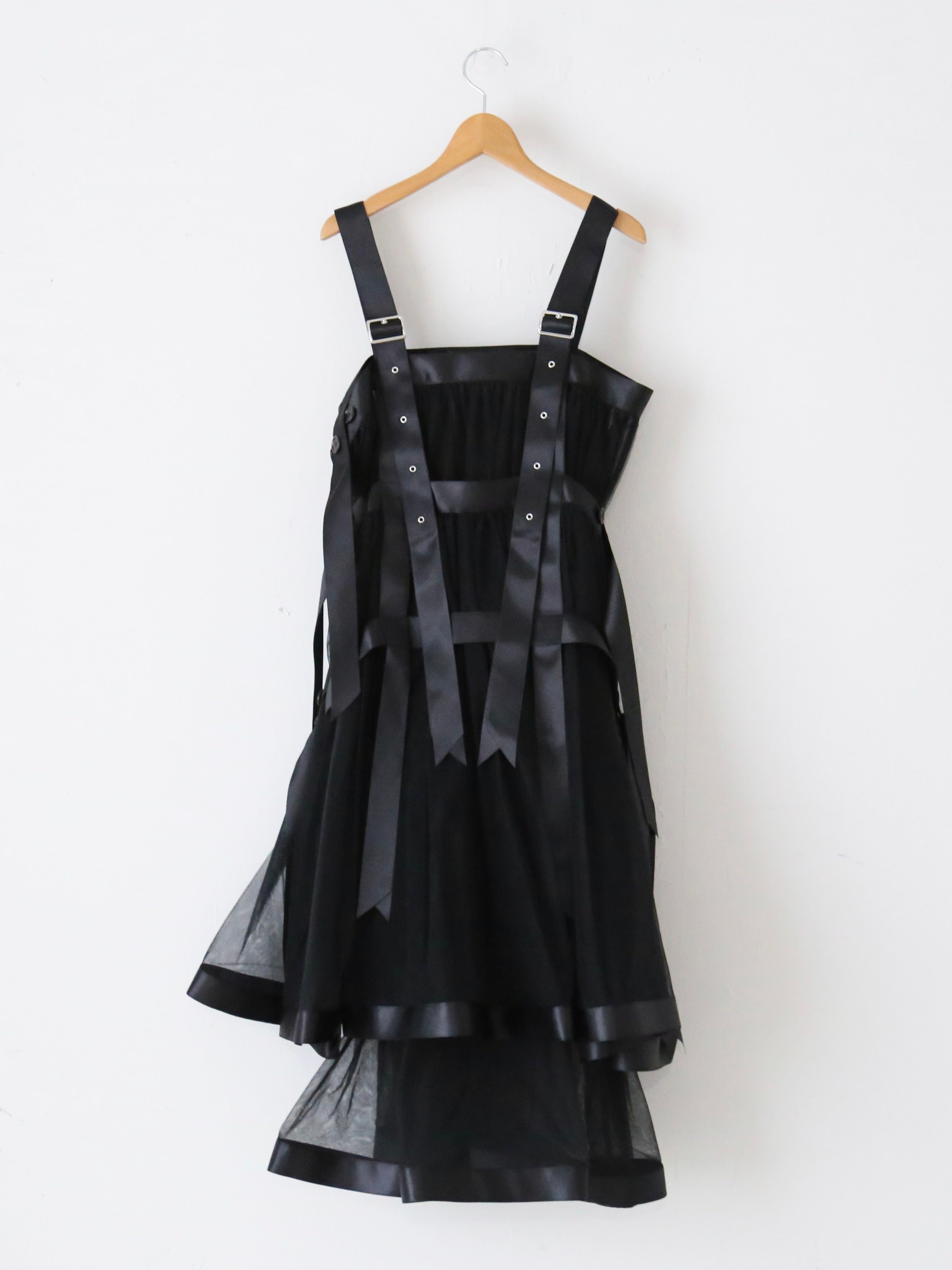 noir kei ninomiya ナイロンチュールジャンパースカート [3N-O009-051]