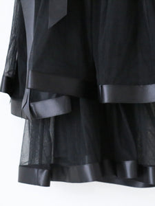 noir kei ninomiya ナイロンチュールジャンパースカート [3N-O009-051]