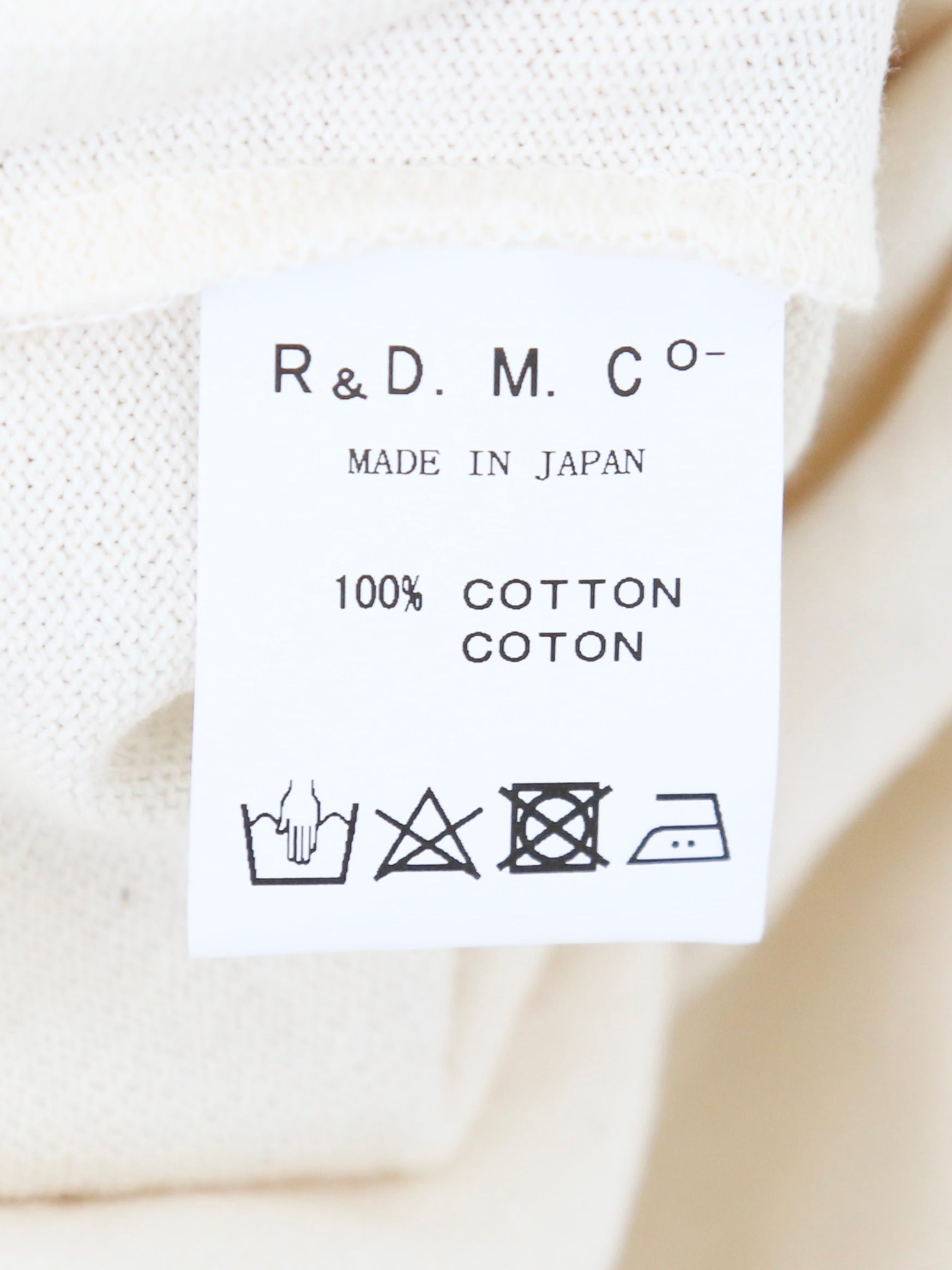 R&D.M.Co- ニットソークルーネックシャツ [5062] – CREER