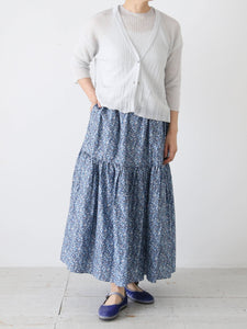 enrica リネン変形リブトップス [KNIT232]