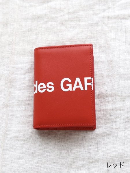 Wallet COMME des GARCONS ヒュージロゴカードケース [8Z-T091-051 