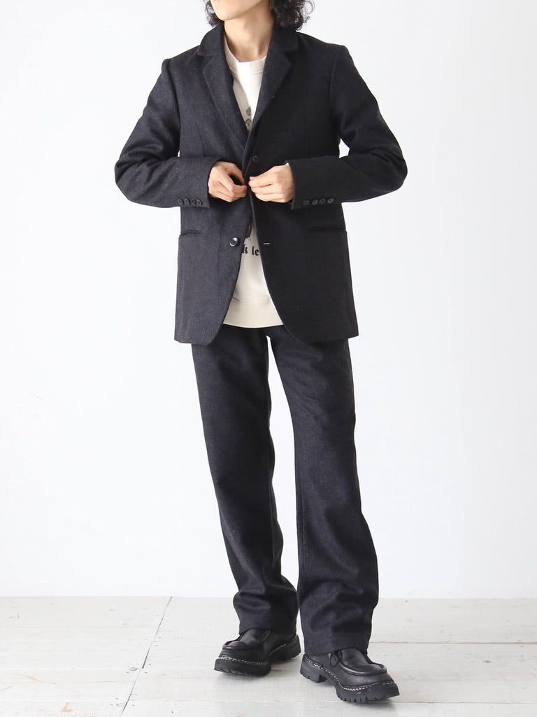 フランク リーダー／FRANK LEDER ブルゾン ジャケット JKT アウター メンズ 男性 男性用コットン 綿 キャンバス ネイビー 紺 ジップアップ