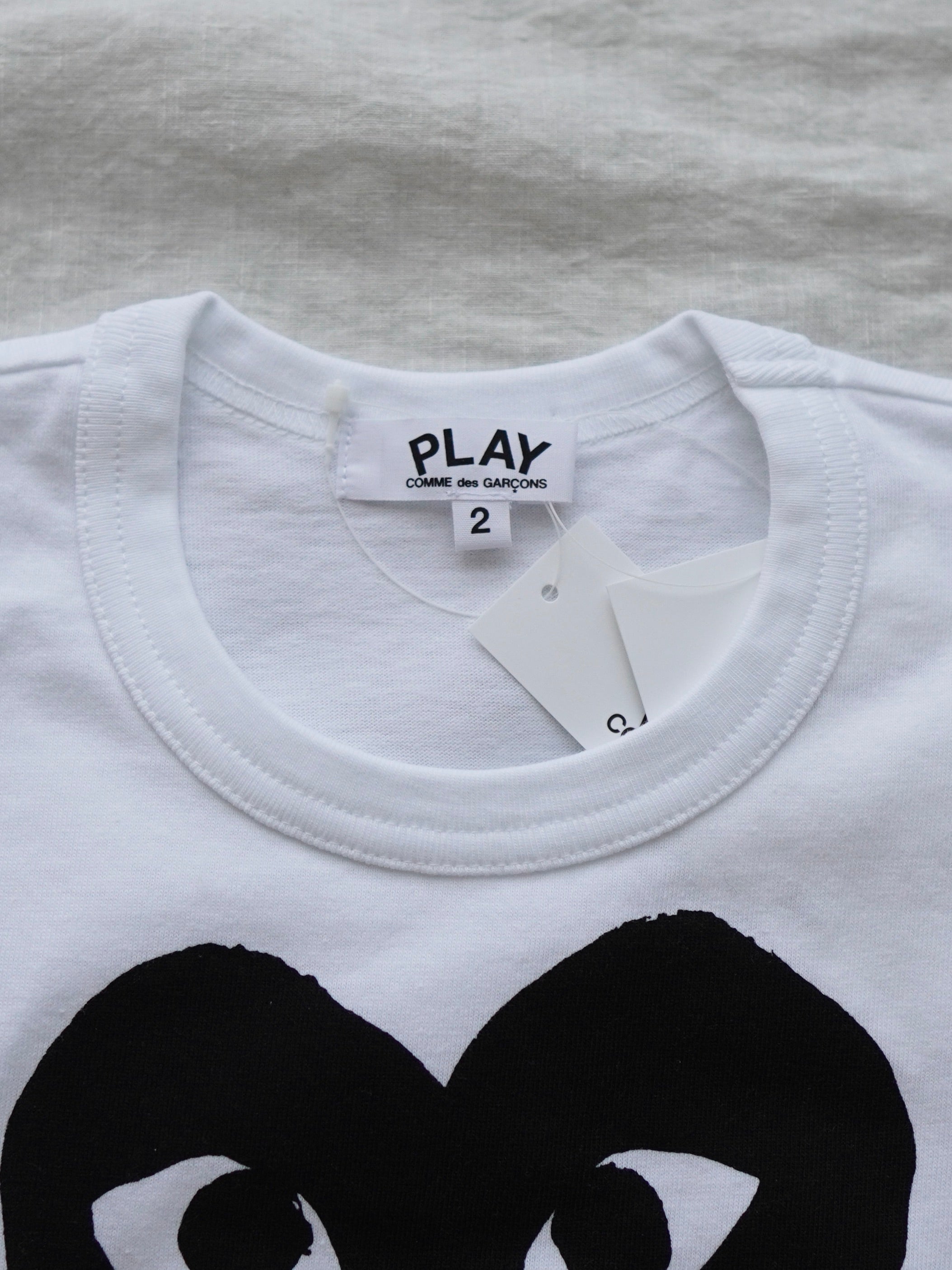 PLAY COMME des GARCONS ポロシャツ 黒-