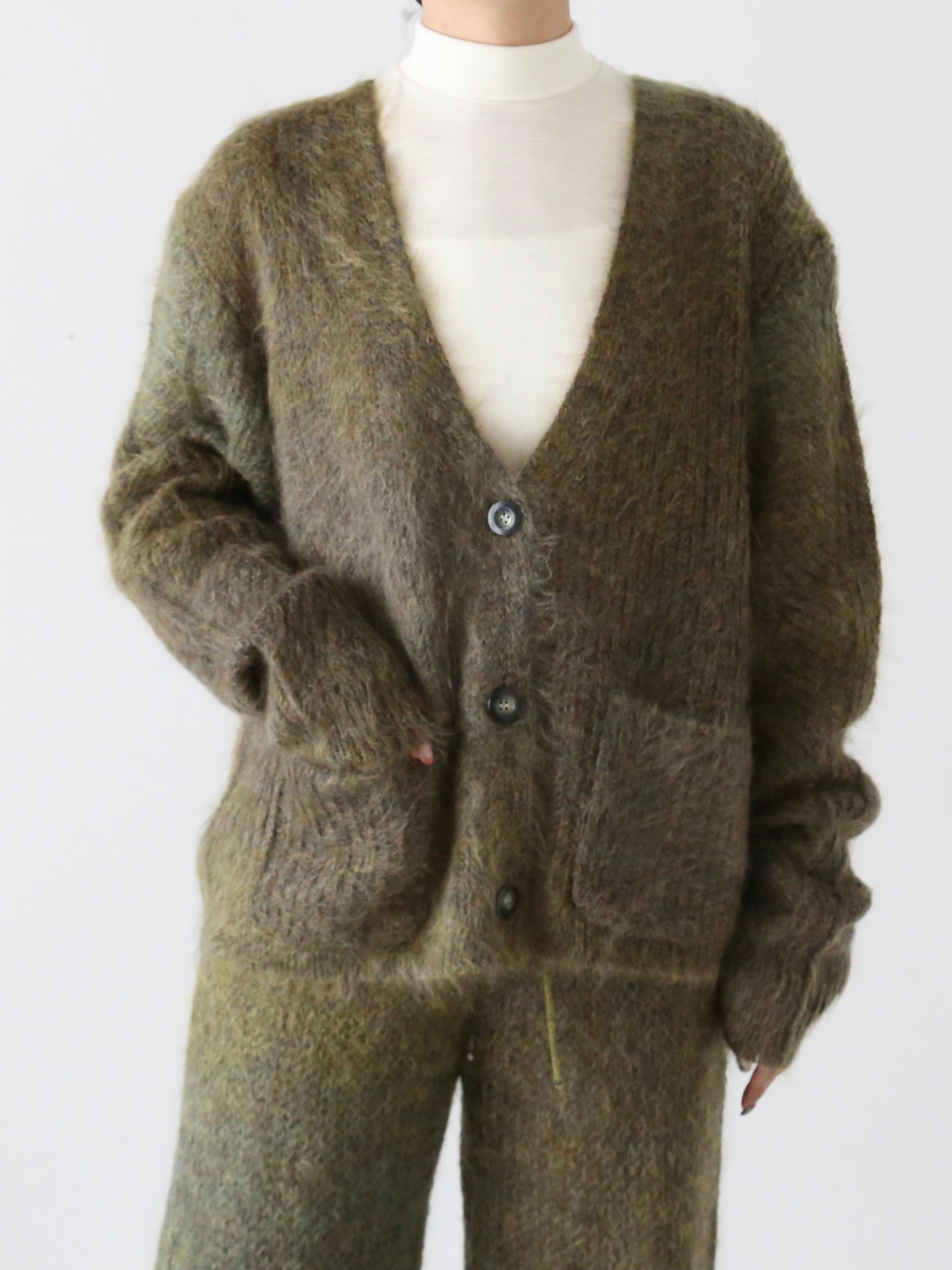 enrica モヘヤシャギーカーディガン [KNIT082-1] – CREER